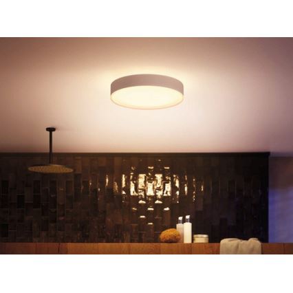 Philips - Iluminação de casa de banho LED com regulação Hue DEVERE LED/19,2W/230V IP44 d. 381 mm 2200-6500K + controlo remoto