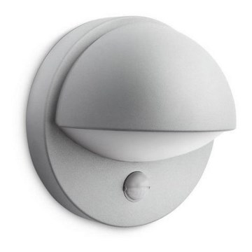 Philips - Iluminação de parede exterior com sensor 1xE27/12W/230V IP44