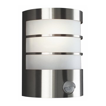 Philips - Iluminação de parede exterior com sensor 1xE27/60W/230V IP44