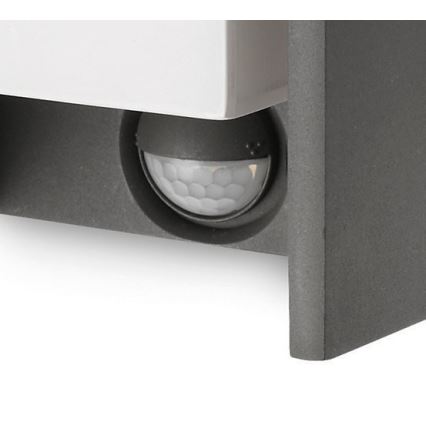 Philips - Iluminação de parede exterior com sensor BRIDGE 1xE27/15W/230V IP44