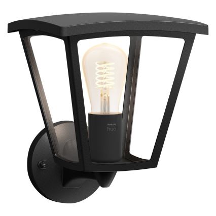 Philips - Iluminação de parede exterior com regulação Hue INARA 1xE27/7W/230V Wi-Fi IP44