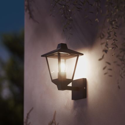 Philips - Iluminação de parede exterior KINNO 1xE27/25W/230V IP44