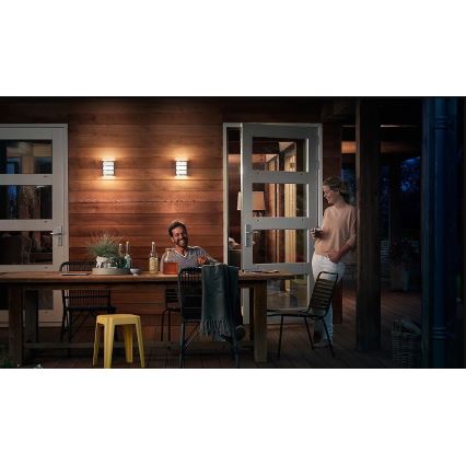 Philips - Iluminação de parede exterior LED PYTHON LED/3,8W/230V IP44