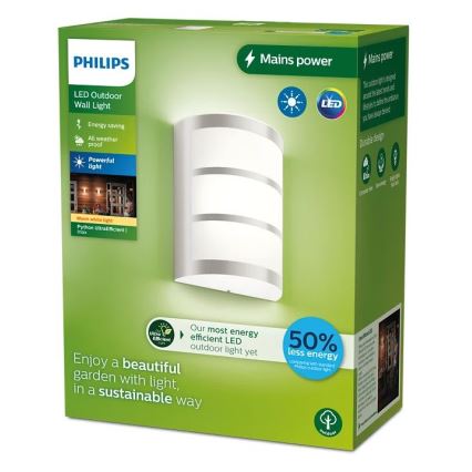 Philips - Iluminação de parede exterior LED PYTHON LED/3,8W/230V IP44