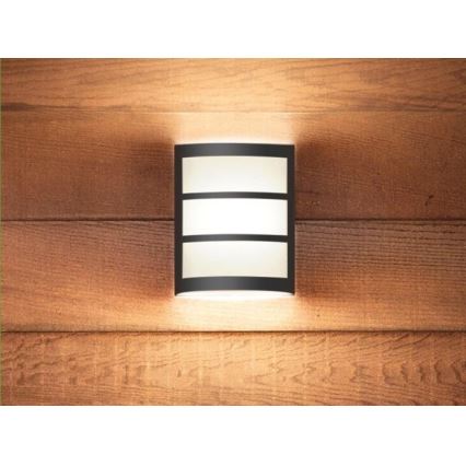 Philips - Iluminação de parede exterior LED LED/6W/230V 2700K IP44