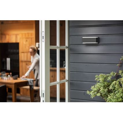 Philips - Iluminação de parede exterior LED STRATOSPHERE LED/3,8W/230V 2700K IP44