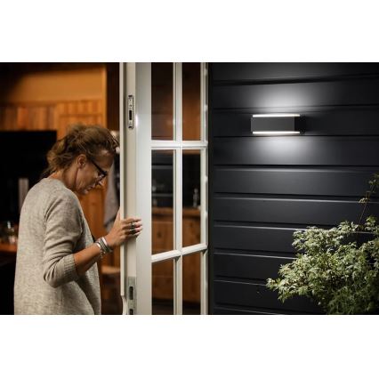 Philips - Iluminação de parede exterior LED STRATOSPHERE LED/3,8W/230V 2700K IP44