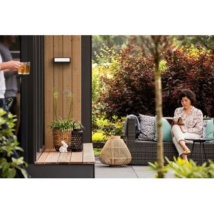 Philips - Iluminação de parede exterior LED STRATOSPHERE LED/3,8W/230V 4000K IP44