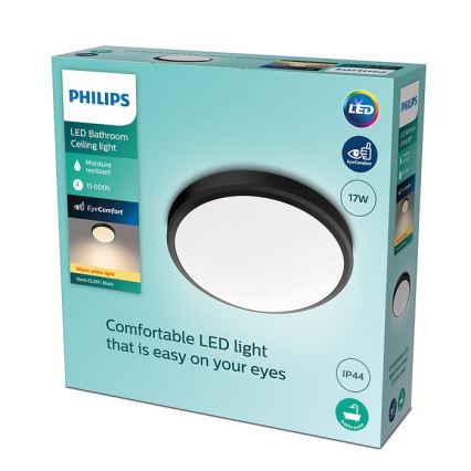 Philips - Iluminação de teto de casa de banho LED LED/17W/230V IP44