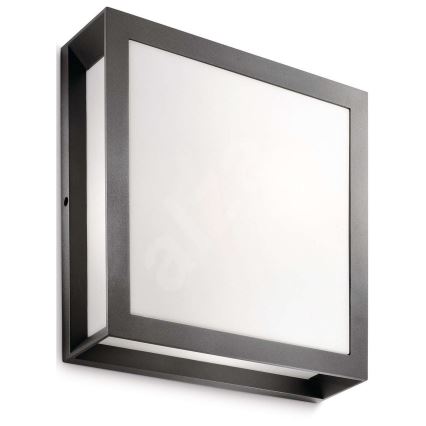 Philips - Iluminação de teto exterior SKIES 2xE27/14W/230V IP44 antracite