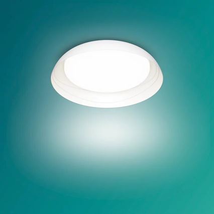 Philips - Iluminação de teto LED com regulação FLETA SCENE SWITCH LED/10W/230V 4000K branco