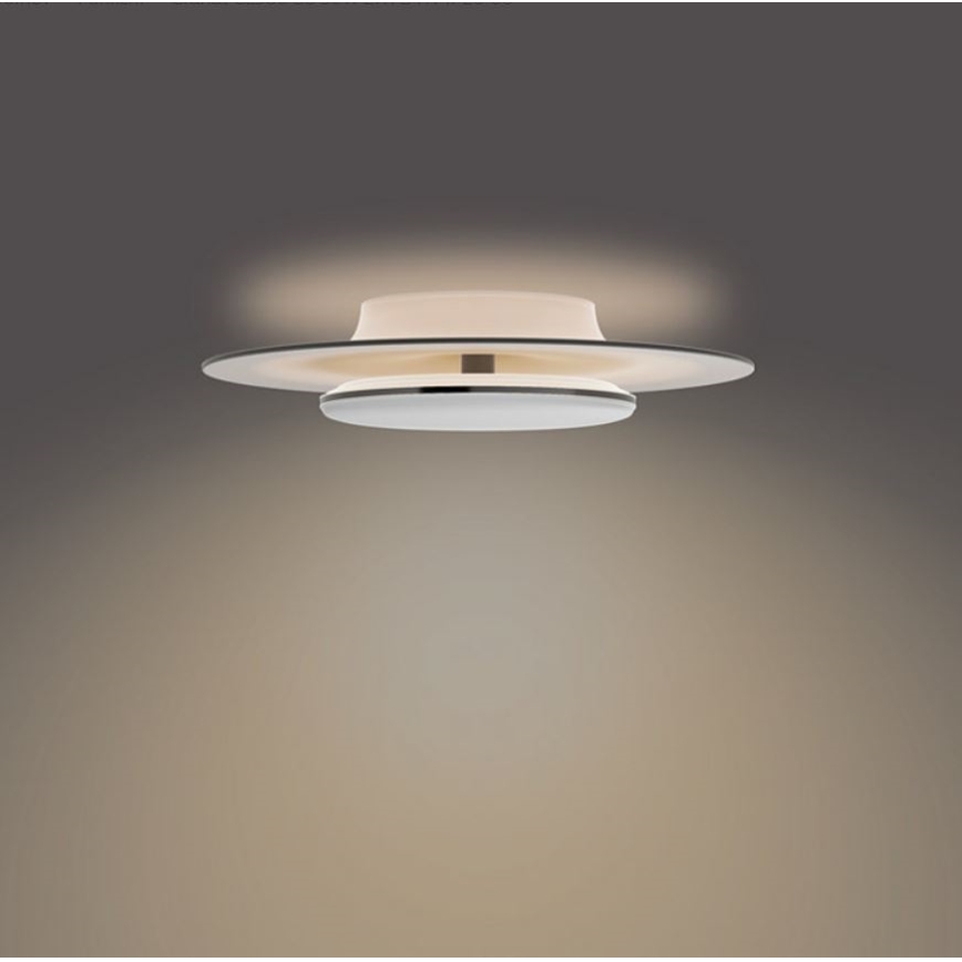 Philips- Iluminação de teto LED com regulação SCENE SWITCH LED/30W/230V 2700K preto