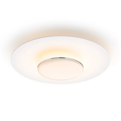 Philips- Iluminação de teto LED com regulação SCENE SWITCH LED/40W/230V 2700K prateado