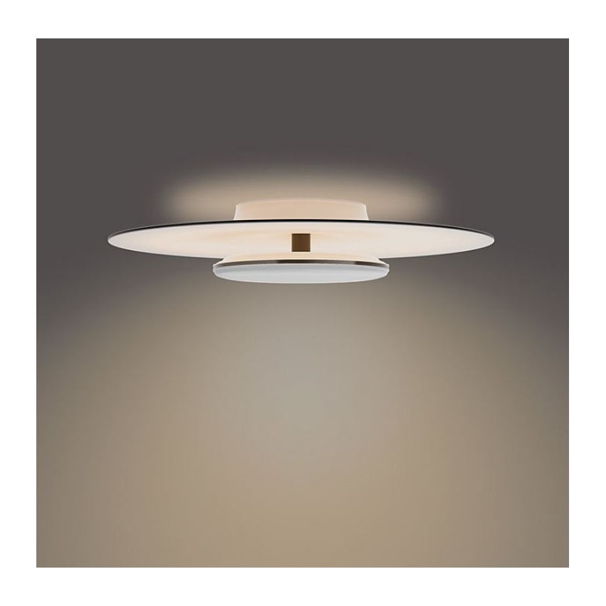 Philips- Iluminação de teto LED com regulação SCENE SWITCH LED/40W/230V 2700K preto