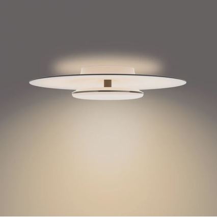 Philips- Iluminação de teto LED com regulação SCENE SWITCH LED/40W/230V 2700K preto