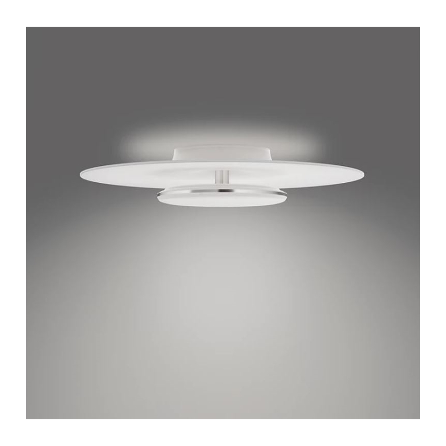 Philips- Iluminação de teto LED com regulação SCENE SWITCH LED/40W/230V 4000K prateado