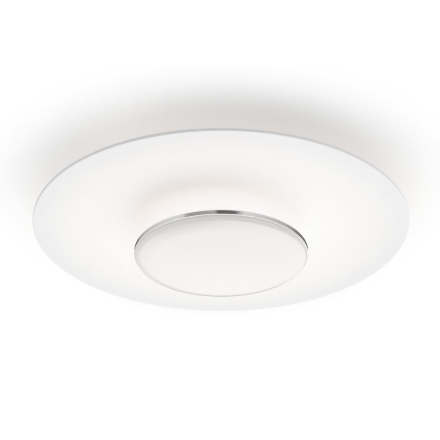 Philips- Iluminação de teto LED com regulação SCENE SWITCH LED/40W/230V 4000K prateado