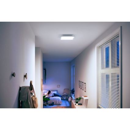 Philips - Iluminação de teto LED com regulação Hue LED/19W/230V 2200-6500K + controlo remoto