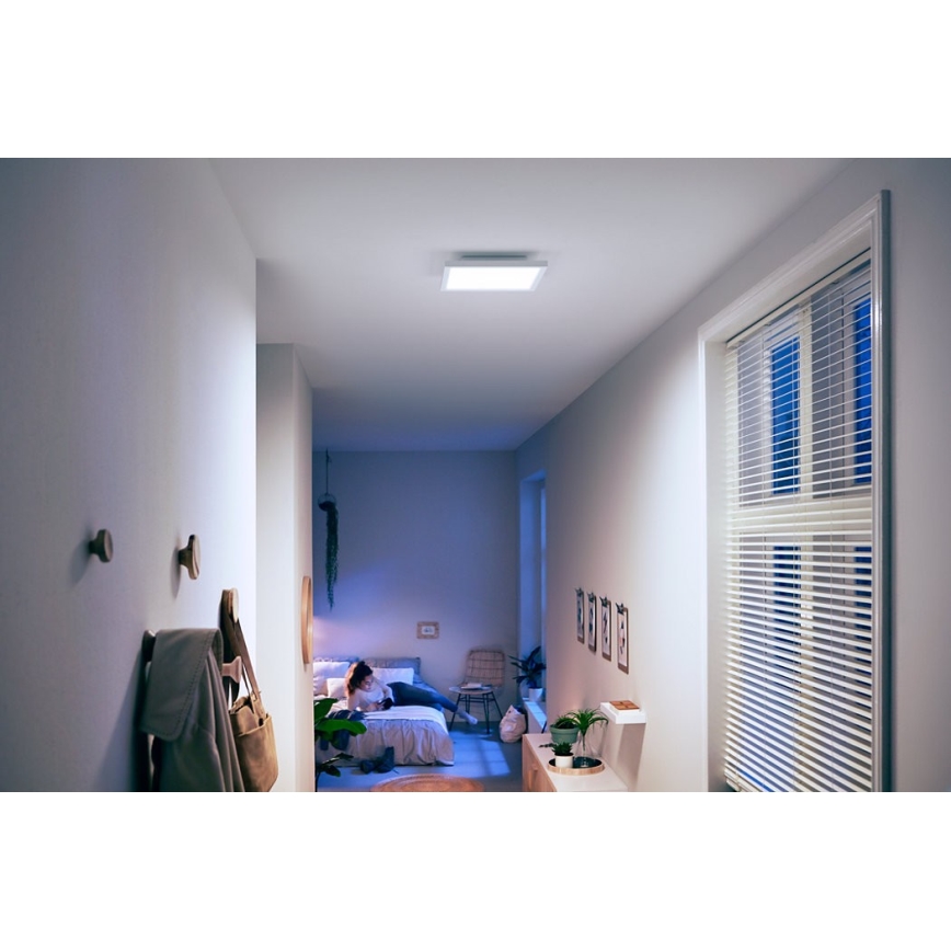 Philips - Iluminação de teto LED com regulação Hue LED/19W/230V 2200-6500K + controlo remoto