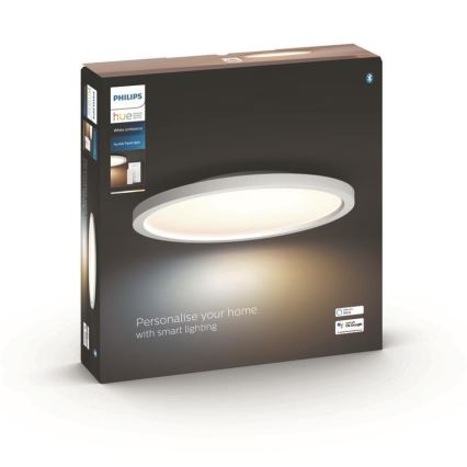Philips - Iluminação de teto LED com regulação Hue LED/19W/230V 2200-6500K + controlo remoto