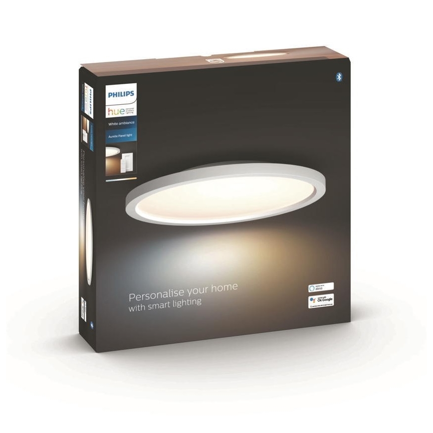 Philips - Iluminação de teto LED com regulação Hue LED/19W/230V 2200-6500K + controlo remoto