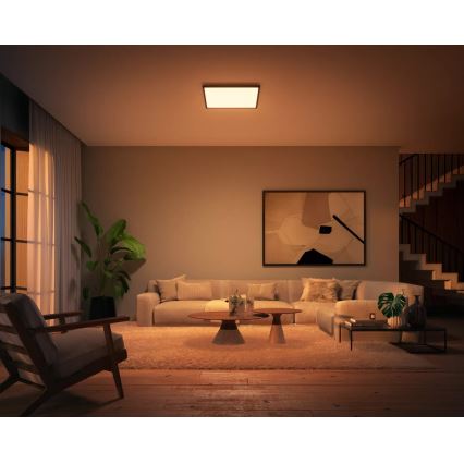 Philips - Iluminação de teto LED com regulação Hue AURELLE LED/39W/230V + controlo remoto