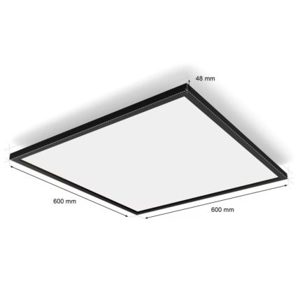Philips - Iluminação de teto LED com regulação Hue AURELLE LED/39W/230V + controlo remoto