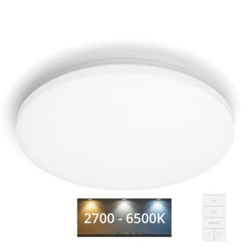 Philips - Iluminação de teto LED com regulação LED/40W/230V 2700-6500K + controlo remoto