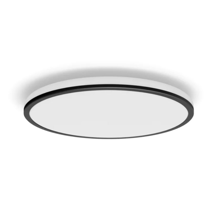 Philips - Iluminação de teto LED com regulação SCENE SWITCH LED/18W/230V diâmetro 30 cm 2700K preto