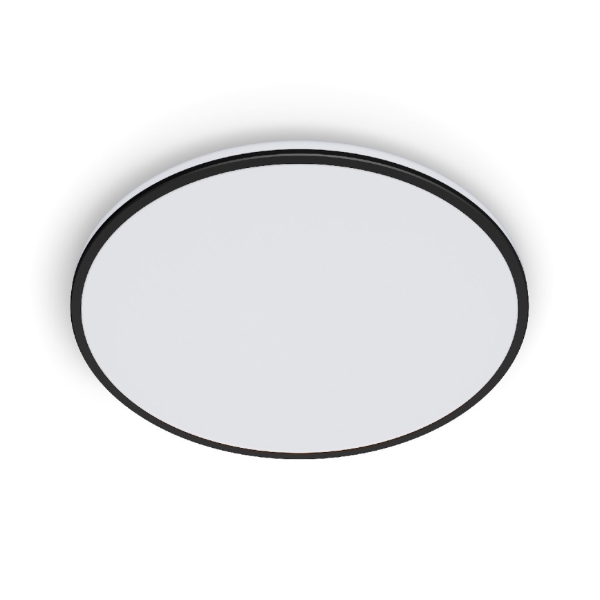 Philips - Iluminação de teto LED com regulação SCENE SWITCH LED/18W/230V diâmetro 30 cm 4000K preto