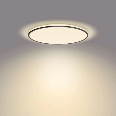 Philips - Iluminação de teto LED com regulação SCENE SWITCH LED/36W/230V diâmetro 50 cm 2700K preto