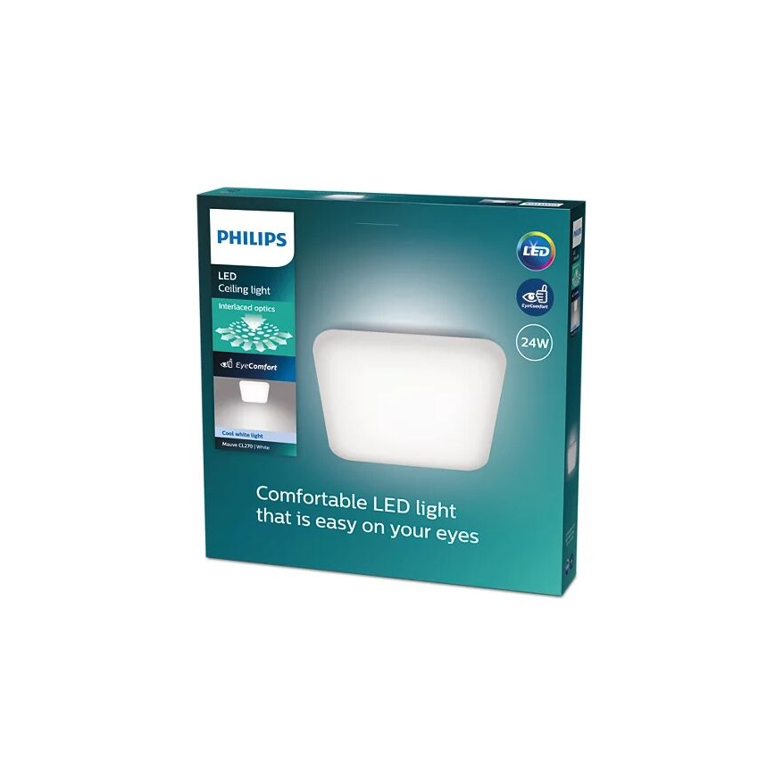 Philips - Iluminação de teto LED LED/24W/230V 4000K