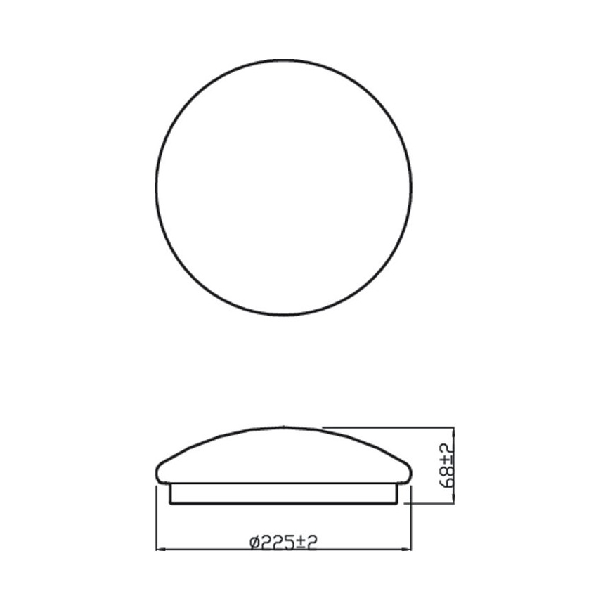 Philips - Iluminação de teto LED MOIRE LED/6W/230V