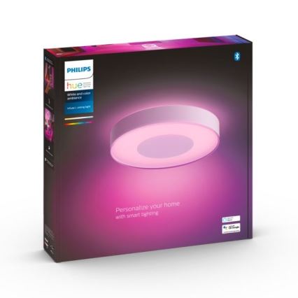 Philips - Iluminação de teto LED RGB com regulação Hue INFUSE LED/52,5W/230V 2000-6500K d. 425 mm branca