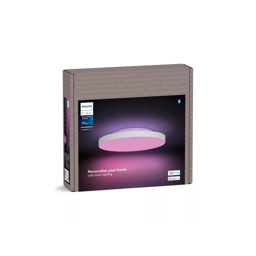 Philips - Iluminação de teto LED RGBW com regulação Hue DATURA LED/48W/230V 2000-6500K