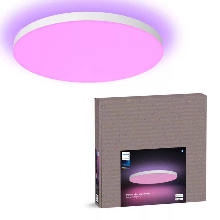 Philips - Iluminação de teto LED RGBW com regulação Hue DATURA LED/67W/230V 2000-6500K