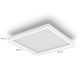 Philips - Iluminação de teto LED RGBW com regulação Hue SURIMU LED/27W/230V