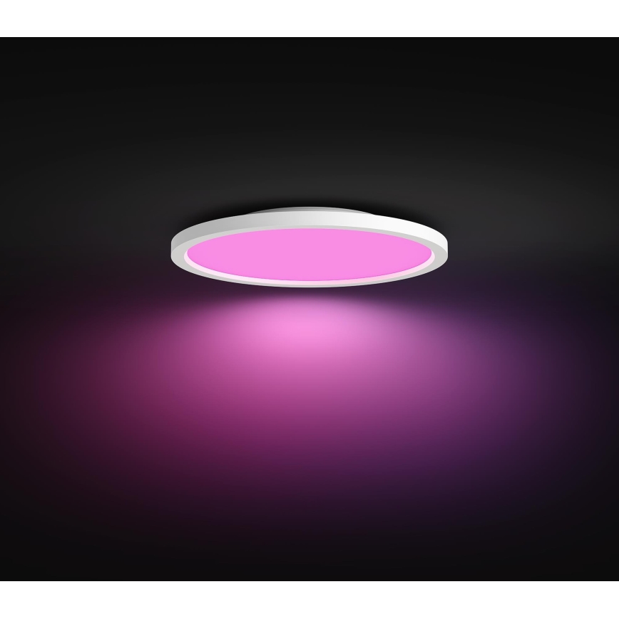 Philips - Iluminação de teto RGBW com regulação Hue SURIMU LED/40W/230V