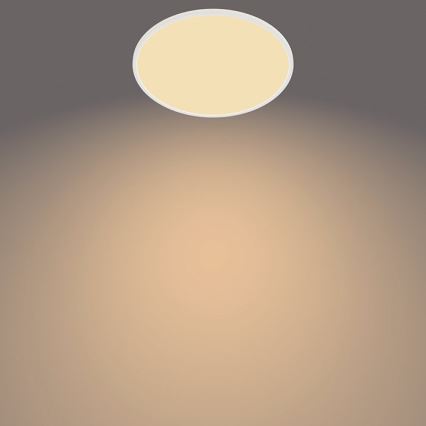 Philips - Iluminação exterior LED com regulação SUPERSLIM SCENE SWITCH LED/15W/230V IP54 branco