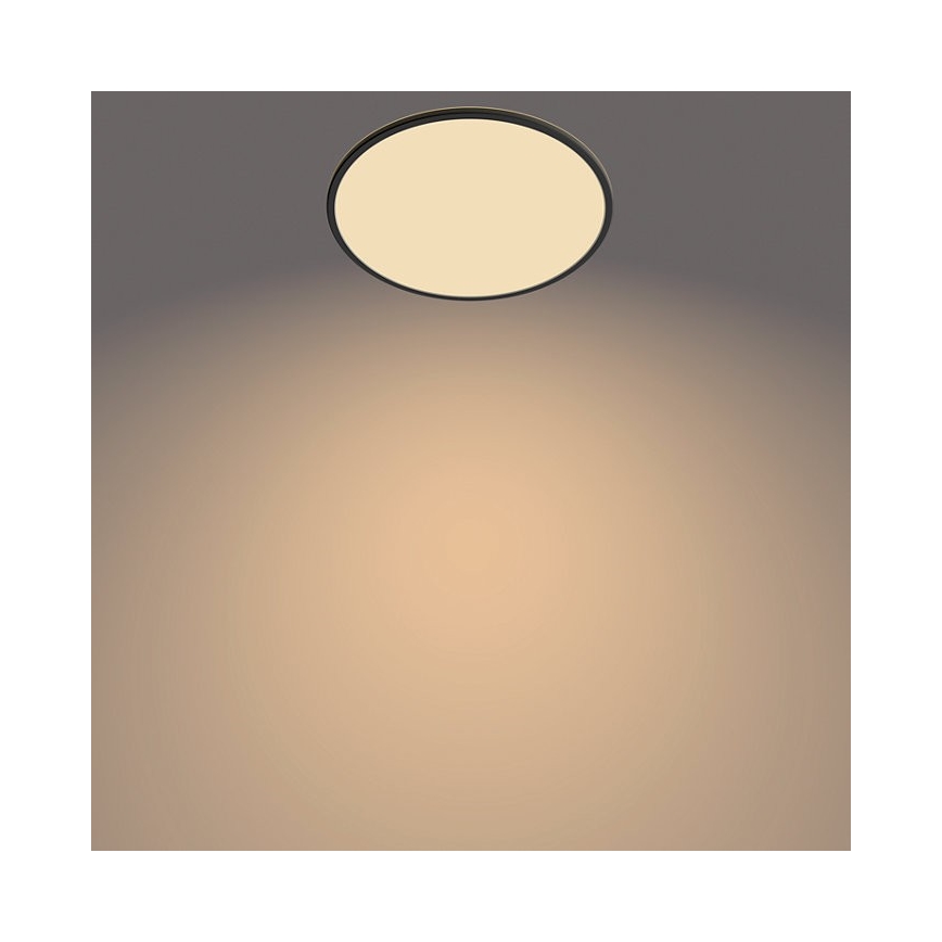 Philips - Iluminação exterior LED com regulação SUPERSLIM SCENE SWITCH LED/15W/230V IP54 preto