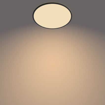 Philips - Iluminação exterior LED com regulação SUPERSLIM SCENE SWITCH LED/15W/230V IP54 preto