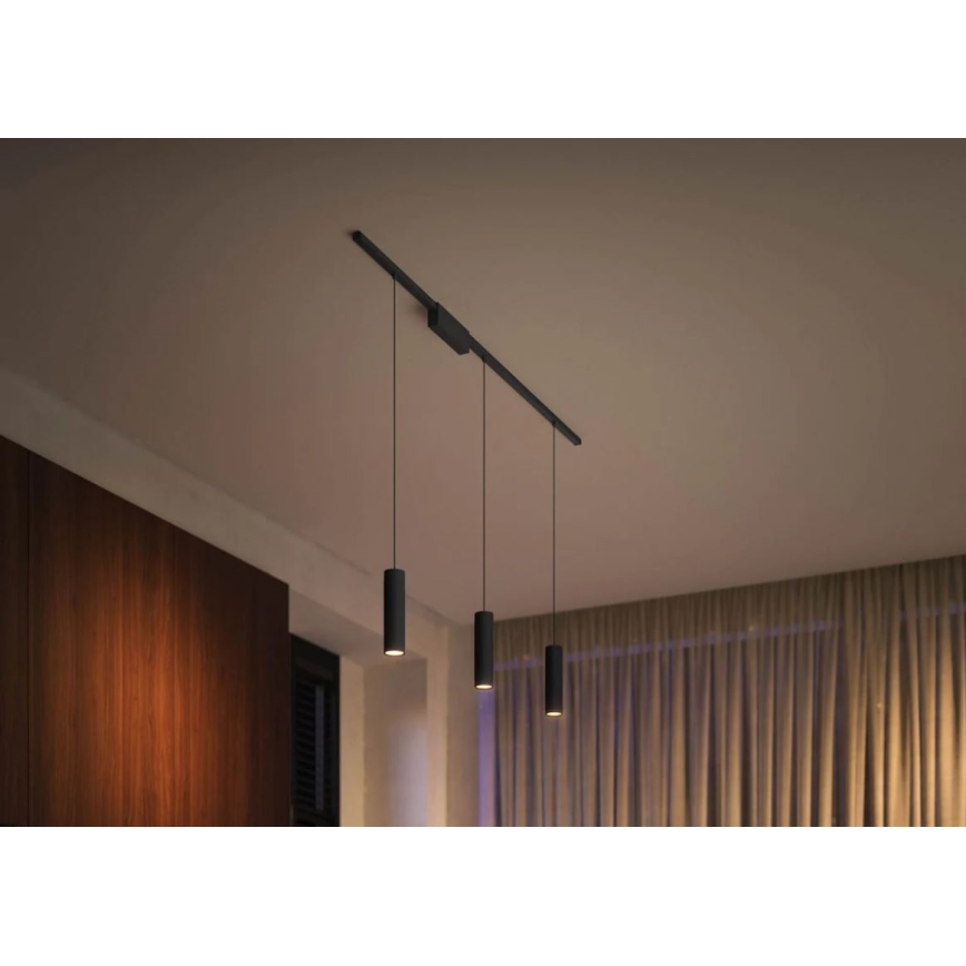 Philips - Conjunto de 3 pendentes LED RGBW dimerizáveis, suspensos por cabo para o sistema de trilho Hue PERIFO LED/15,6W/230V 2000-6500K