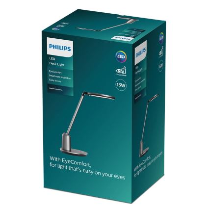 Philips - Lâmpada de mesa LED tátil regulável EINSTEIN SCENE SWITCH LED/15W/230V 2800/4000/5100K CRI94