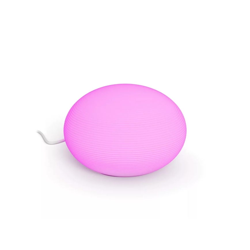 Philips - Candeeiro de mesa LED RGB dimerizável Hue FLOURISH White And Color Ambiance 1xE27/8,1W/230V 1000-20000K