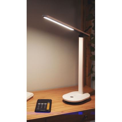 Philips - Lâmpada de mesa tátil LED regulável IVORY LED/5W/5V 3000 mAh 2700/3600/5000K CRI 90