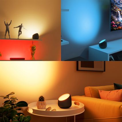 Philips - Candeeiro de mesa regulável LED RGB+TW SMART LED/9W/230V 2200-6500K Wi-Fi