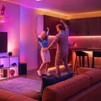 Philips - Candeeiro de mesa regulável LED RGB+TW SMART LED/9W/230V 2200-6500K Wi-Fi