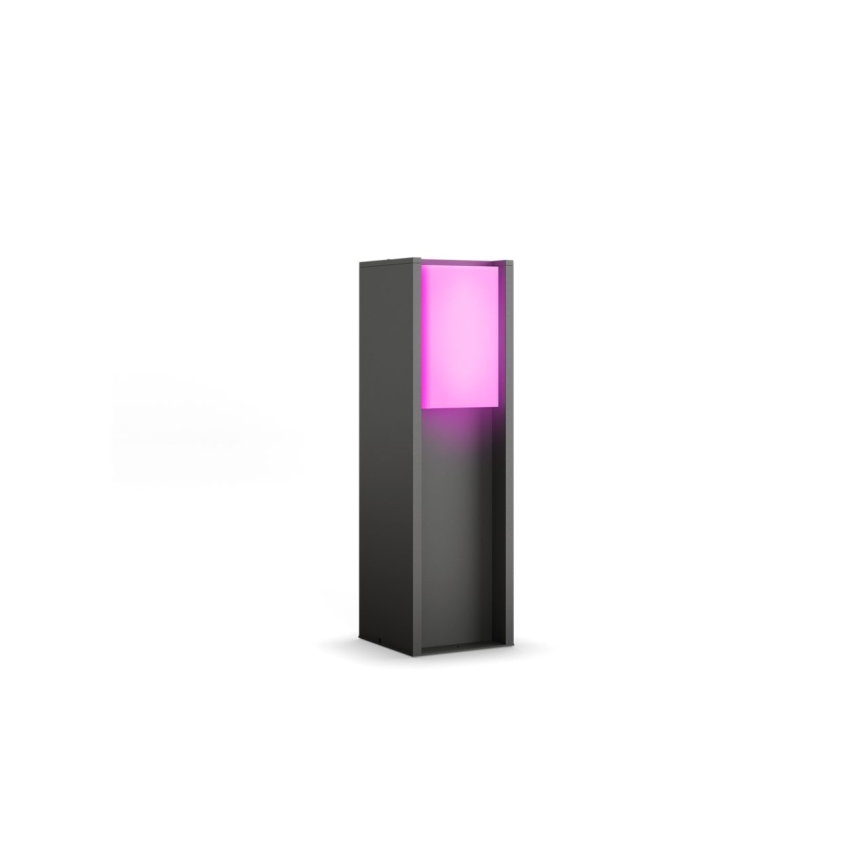 Philips - Lâmpada exterior LED regulável Hue TURACO 1xE27/8,1W/230V 40 cm IP44