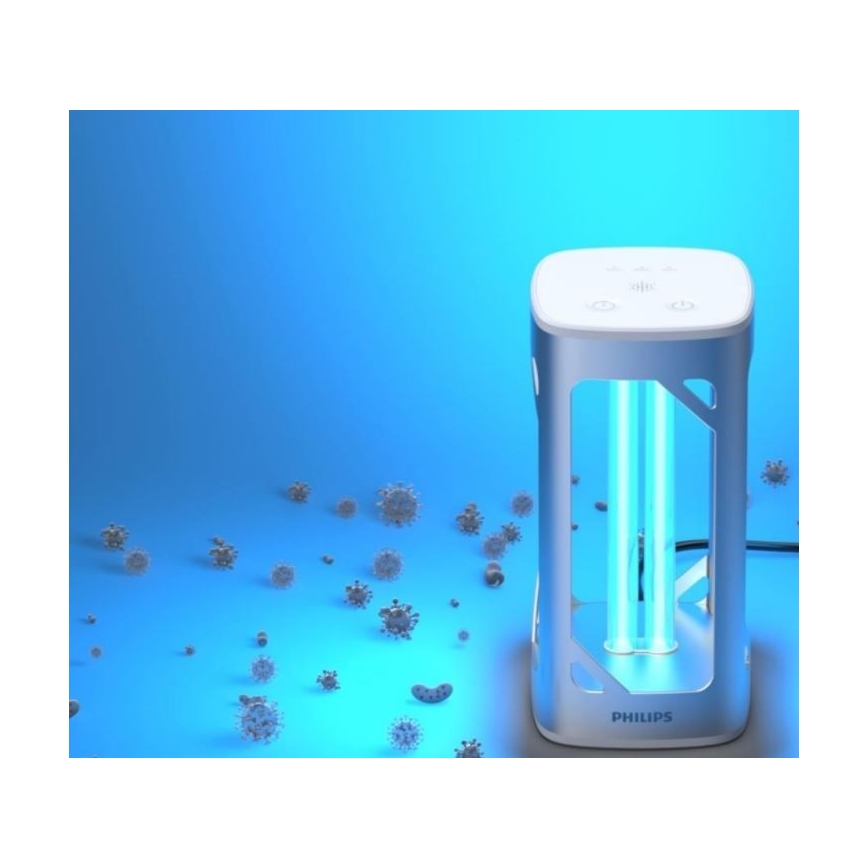 Philips - Lâmpada germicida desinfetante com sensor UV-C/24W/230V