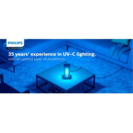 Philips - Lâmpada germicida desinfetante com sensor UV-C/24W/230V